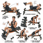 Banc de Musculation Six Pack Care - Appareil Abdo 6-en-1