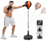 Entraînement de boxe avec punching bag