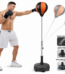 Entraînement de boxe avec punching bag