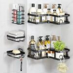 Étagère Murale Salle de Bain Sans Perçage – Organisateur MultifonctionÉtagère Murale Salle de Bain Sans Perçage – Organisateur Multifonction