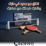 Set de Ping-Pong Portable avec Filet Extensible, 2 Raquettes et 3 Balles – Image 3