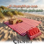 Tapis de Pique-Nique XXL 200 × 200 cm Imperméable et Pliable avec Sac – Image 7