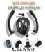 Masque de plongée intégral anti-buée avec tuba noir pour snorkeling